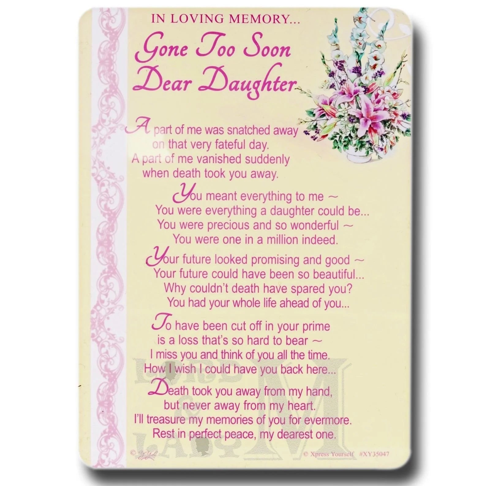 in loving memory amoreal cards