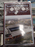 aston villa football club stadium birthday cards
