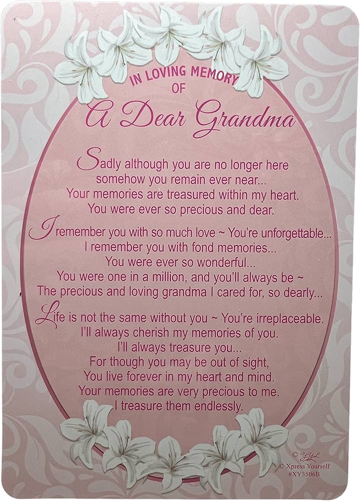 in loving memory amoreal cards