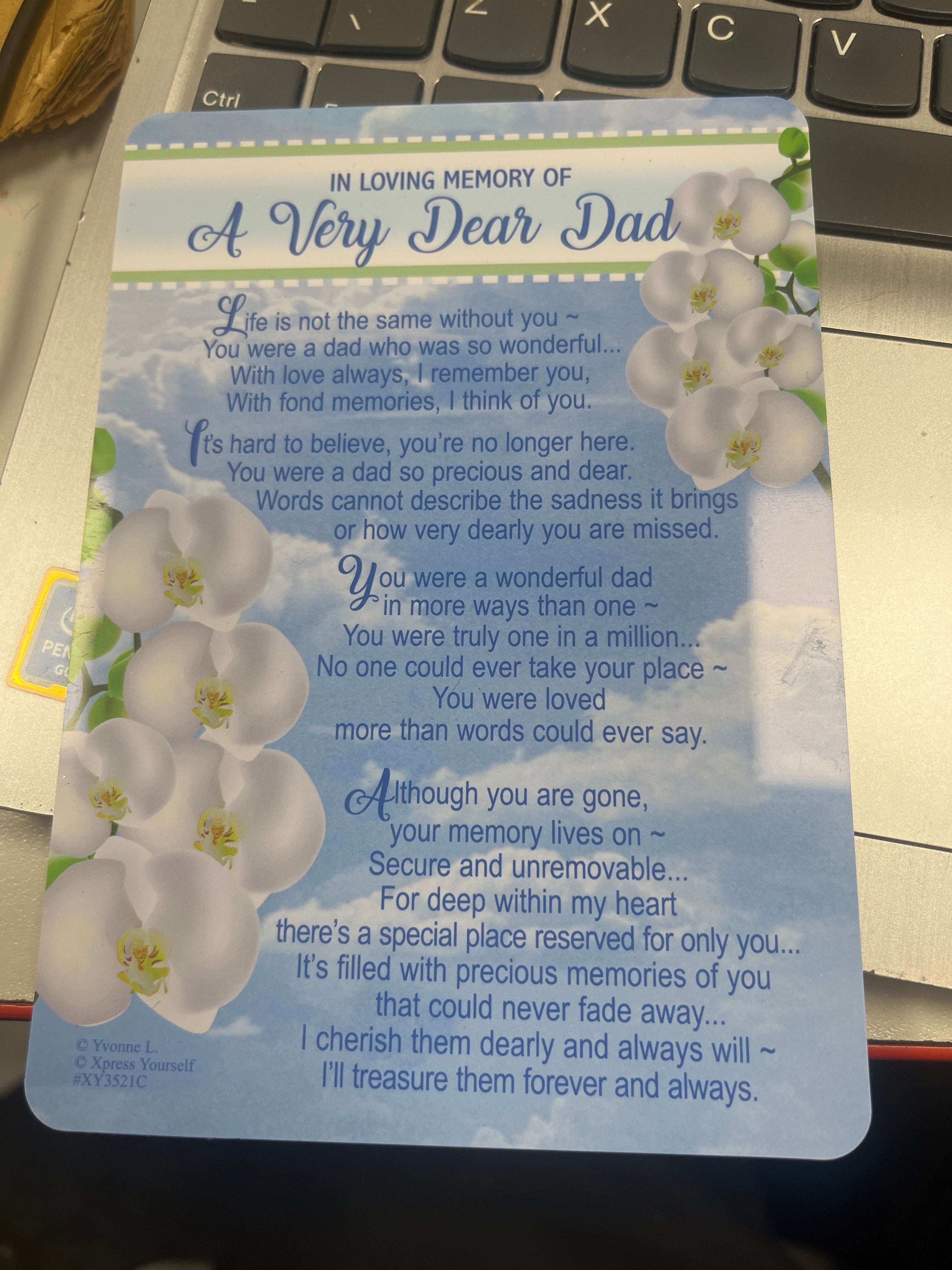 in loving memory amoreal cards