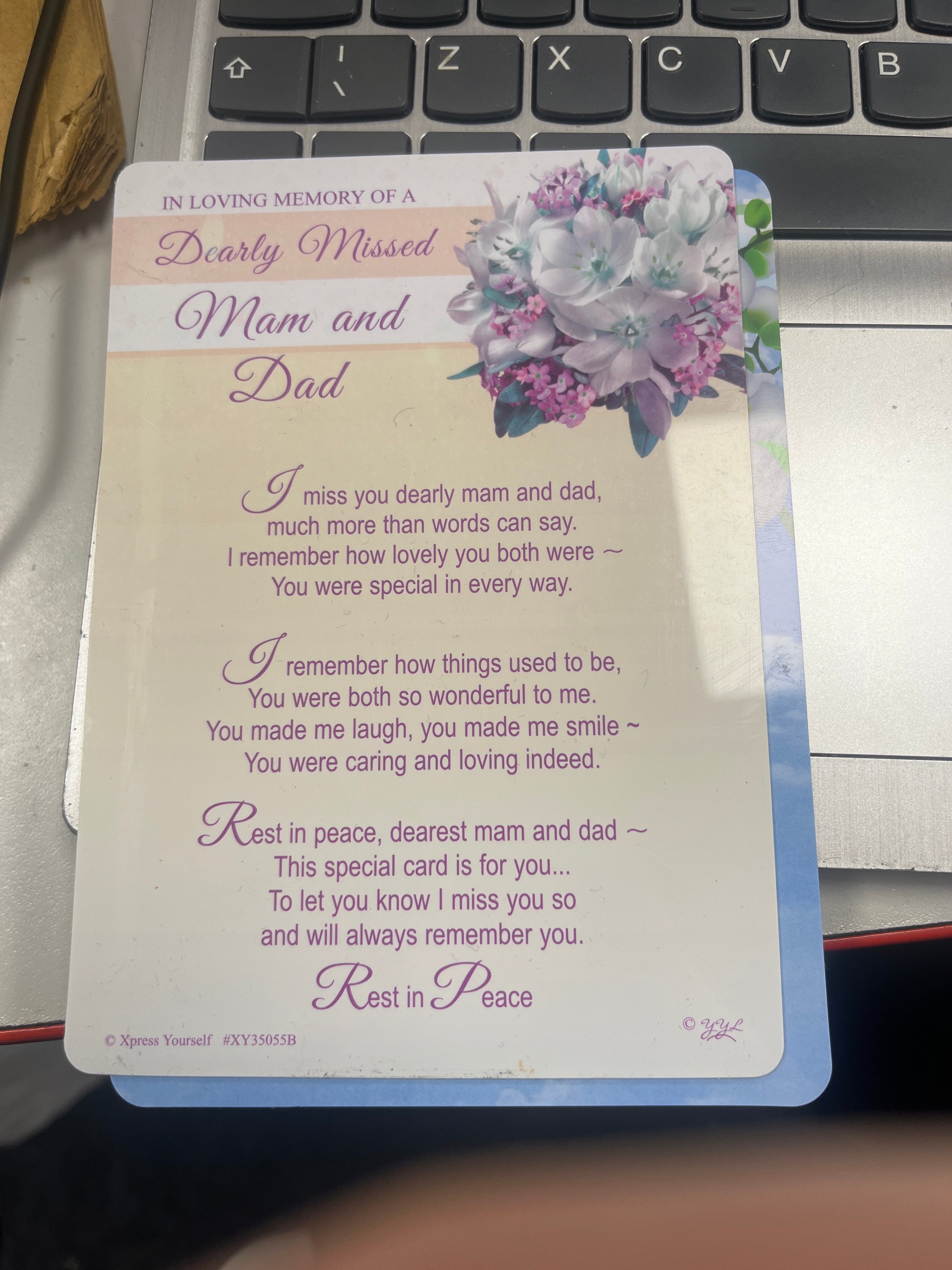 in loving memory amoreal cards