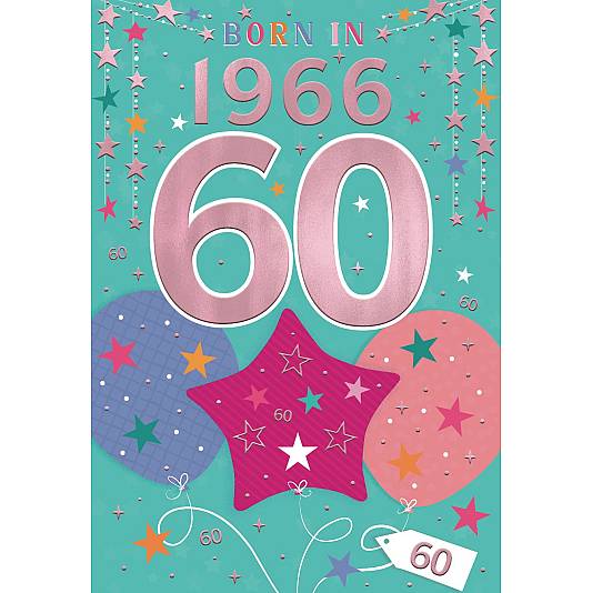 Year you are born birthday card